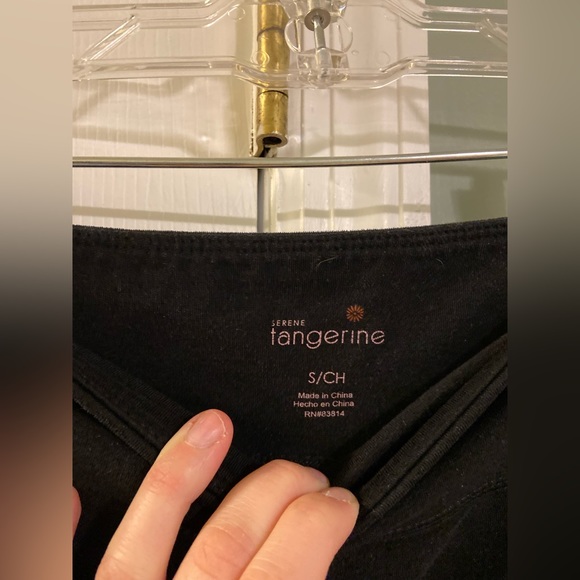 Black womens leggings - Picture 2 of 4